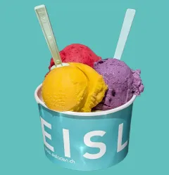 Eisladen Becher